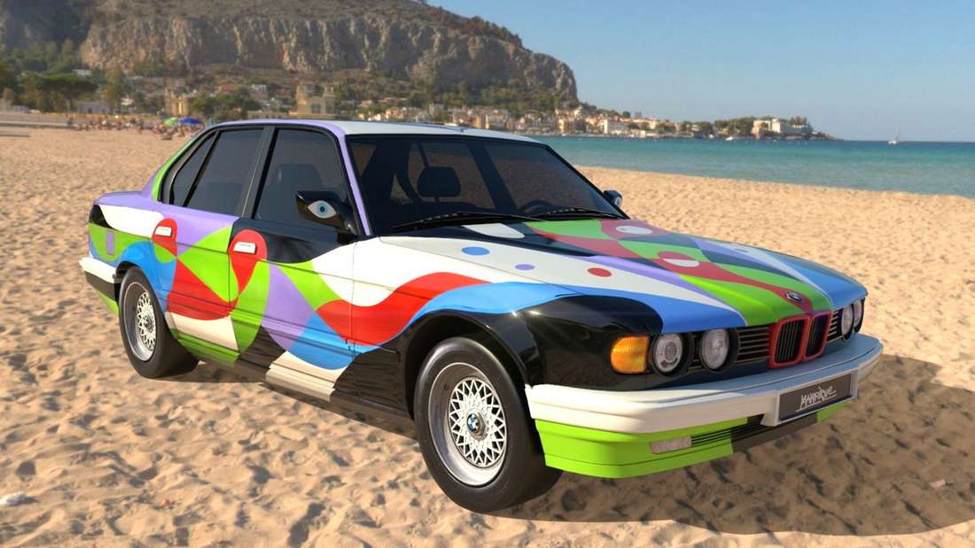 Art Cars N°10 – BWM 730i by César Manrique.